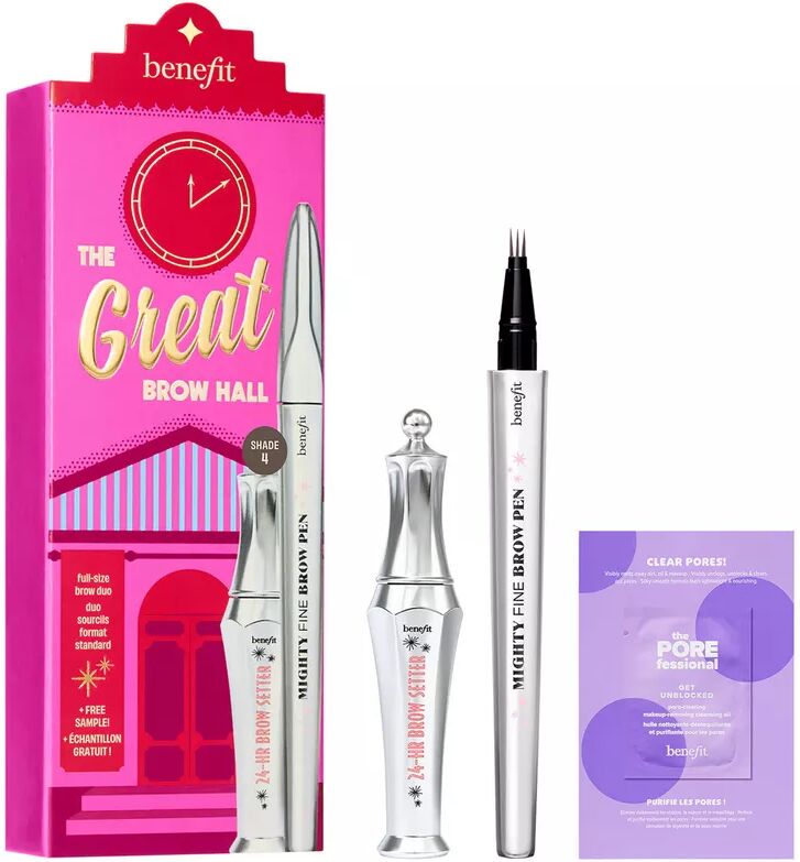 Benefit - The Great Brow Hall - Beauty Set für definierte, fixierte Augenbrauen, Set