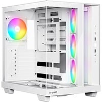 Light Base 500 LX, Tower-Gehäuse weiß, Tempered Glass x 2