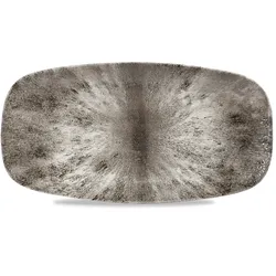 Churchill Stone Quartz Black Chefs Platte 29.8x15.3cm