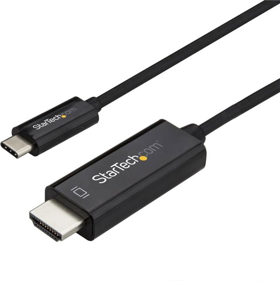 StarTech USB-C naar HDMI-kabel 4K bij 60 Hz, 2 meter, Zwart
