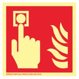 Werkstarck Langnachleuchtende Brandschutzsymbole (AHI190 IMP051 150X150)
