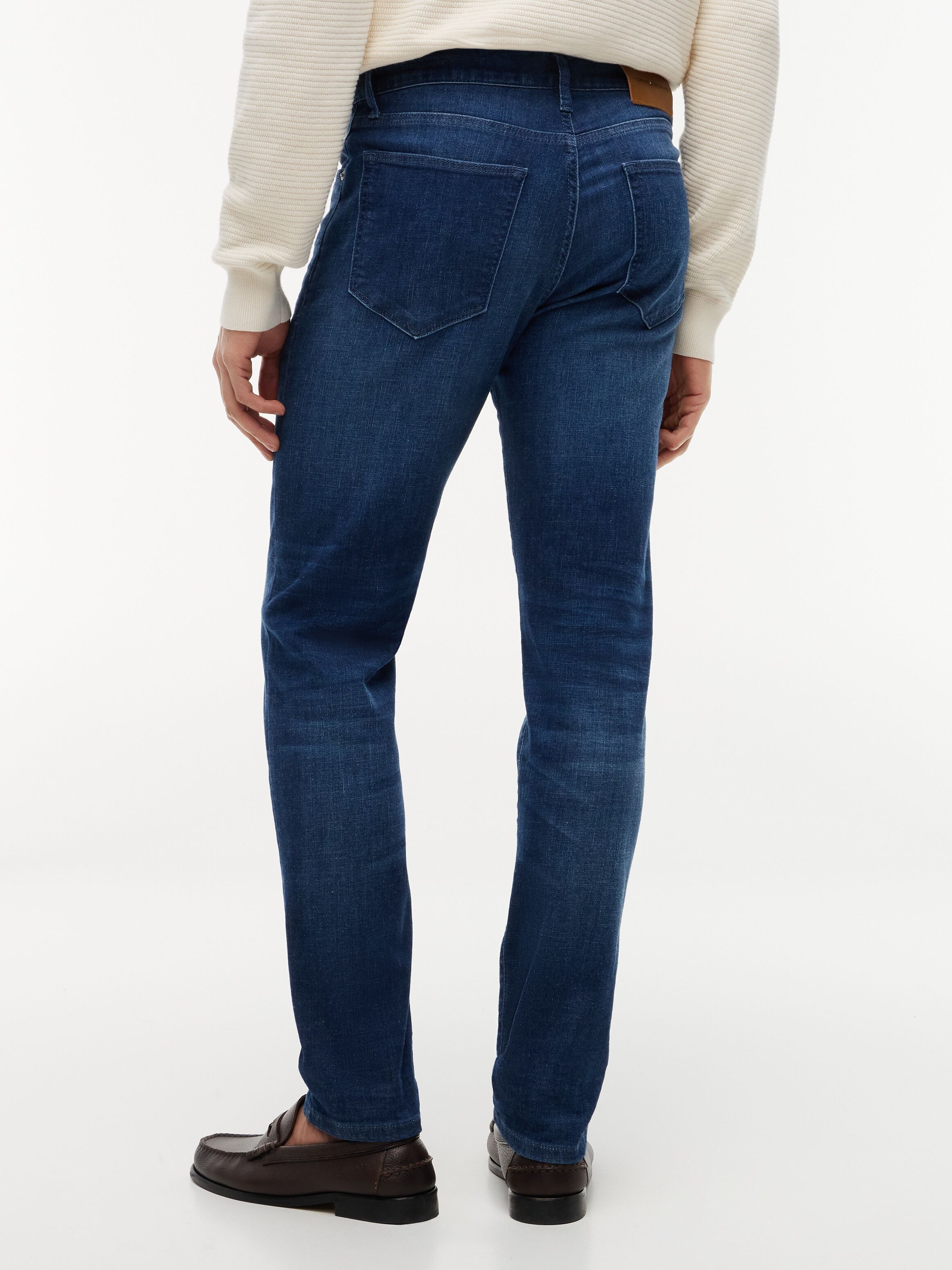 Slim-fit-Jeans TOMMY HILFIGER "BLEECKER", Herren, Gr. 29, Länge 30, gene blau, Denim/Jeans, Obermaterial: 94% Baumwolle, 4% Elastomultiester, 2% Elasthan, slim fit, Jeans Slim-fit-Jeans gene blau 29, Länge 30
