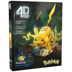 Spin Master 4D Figur Pokemon Pikachu 80910