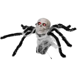 EUROPALMS Halloween Pop-Up Spinne, animiert, 45cm