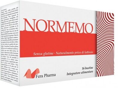 FERA PHARMA Srls Fera Pharma, Normemo, 16 Bustine