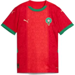 Puma, Jungen, Fussballtrikot, FRMF Home Jersey Replica Jr (152), Rot, Grün, Schwarz