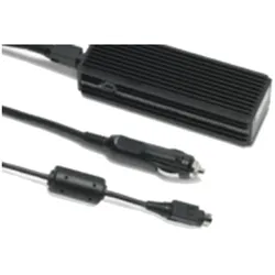 Getac GAD2X4, Auto, Indoor, Gleichstrom, Schwarz (120 W), Notebook Netzteil, Schwarz