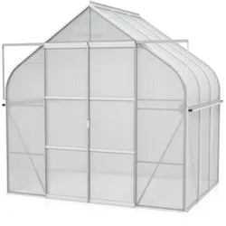 Vitavia Gewächshaus "Diana 5000",aluminium eloxiert,5,0 m2