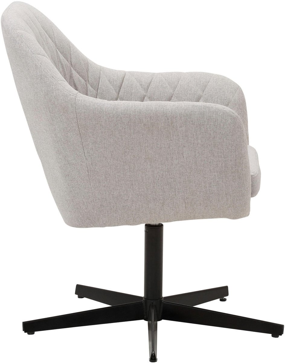 Alabama fauteuil van wol in lichtgrijs