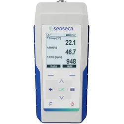 Senseca, Detektor, 486134 PRO D01 Multi-Datenlogger Messgrösse Temperatur, Luftfeuchtigkeit, Luftdurchsatz, Dr