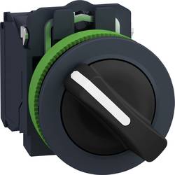 Schneider Electric XB5FD21 XB5FD21 Wahlschalter 30/22 mm Drehschalter Schwarz 2 x 90 ° 1 St. Piece