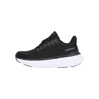 Laufschuh ENDURANCE "Masako", Damen, Gr. 42, schwarz, Gummi, Kunstfaser, Schuhe Laufschuh, mit praktischer Schnürung