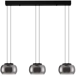 Nova Luce 9416955 BIOS Pendelleuchte Schwarz/Rauch