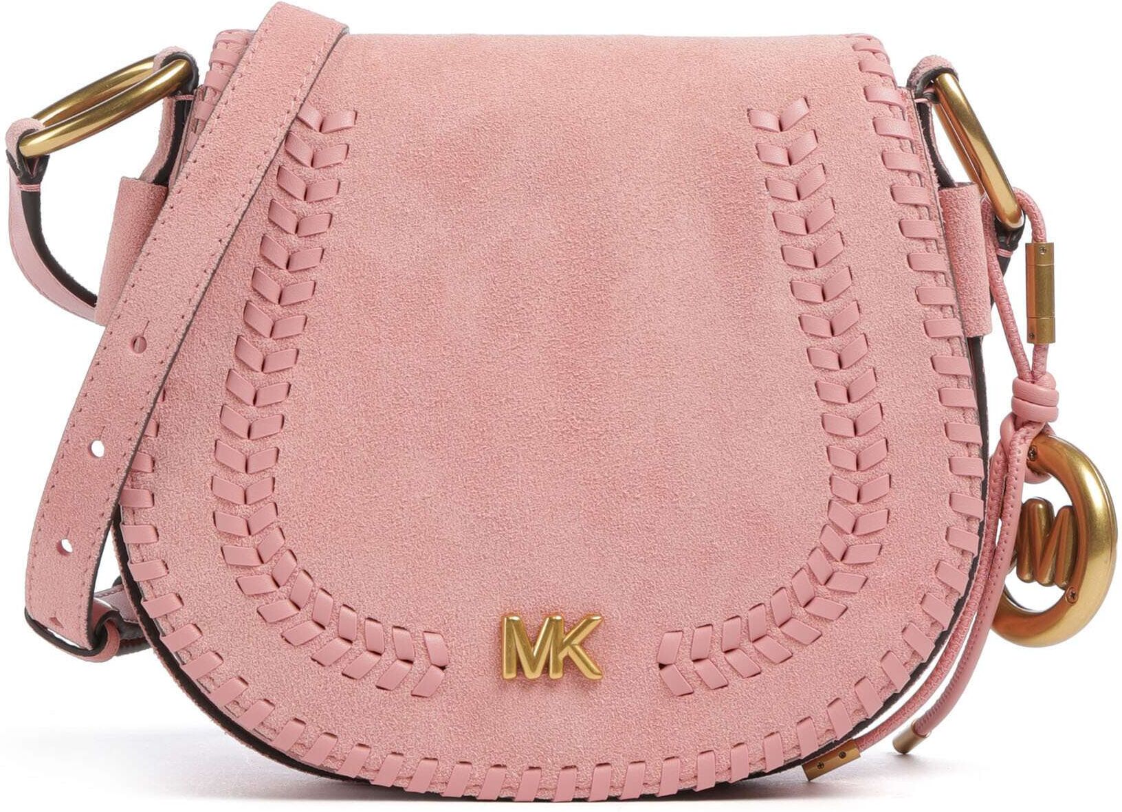 Michael Kors Josie Umhängetasche aus Leder, pink