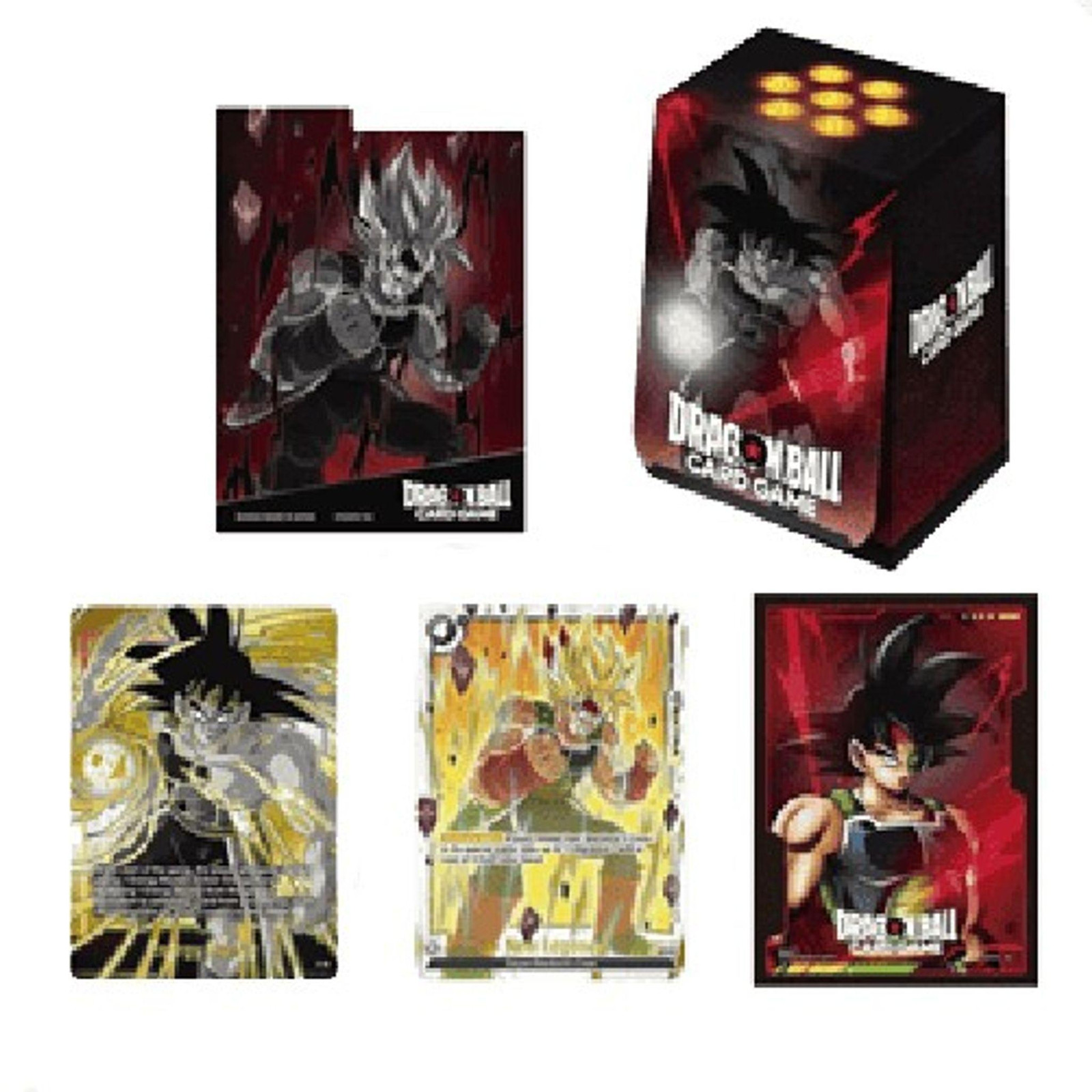 Bandai Dragon Ball Super Official Card Case & Card Sleeve Set 01 Bardock