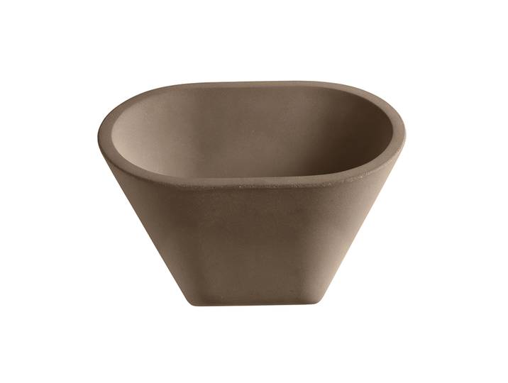 FOSCARINI lampe murale applique APLOMB (Marron - ciment, métal verni et Aluminium)