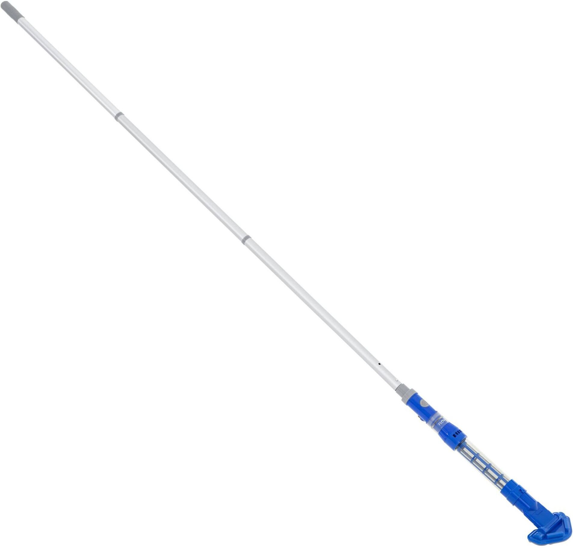 Bestway PULITORE PISCINE AQUA SURGE  ESTENSIBILE FINO A 6,10 m A BATTERIA RICARICABILE
