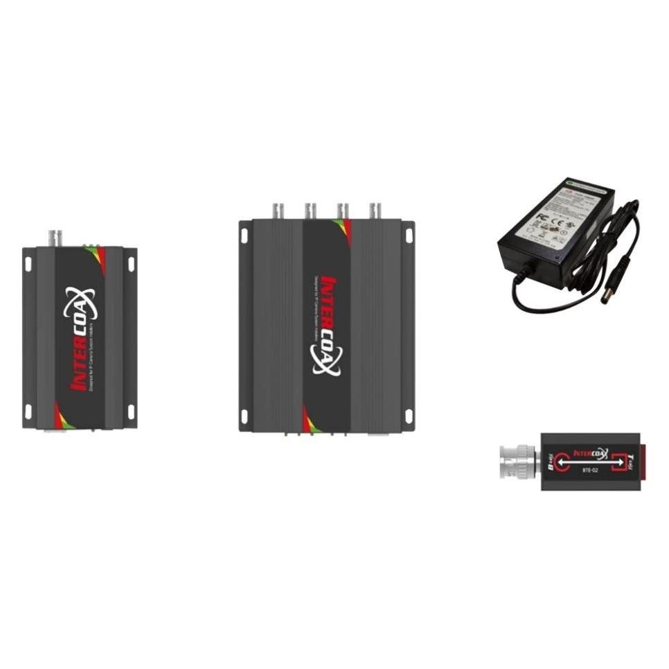 InterCoax EUP-2704R-4T-PKG 1x 4-Port R > 4x 1-Port T (4 Ports) (EUP-2704R-4T-PKG)