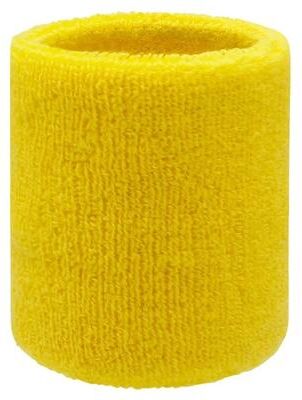Uplift Picks AOLIKES Absorbent Sports Wrist Sweatband For Tennis And Running yellow
