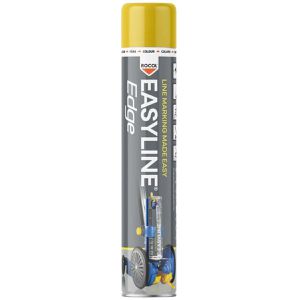 Rocol Markierungsspray Easyline Edge, gelb, Langzeit, 750 ml