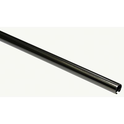 Gardinenstange GARDINIA "Innenlauf I", grau (titanfarben), L:160cm Ø:20mm, Metall, Gardinenstangen, Serie Einzelprogramm Chicago Ø 20 mm, ohne Zubehör