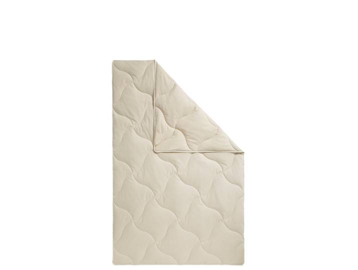 Naturfaserbettdecke FAN TENCEL™ Leinen , beige (creme), B:135cm L:200cm, Bezug: 100% Baumwolle. Füllung: 50% Leinen, 50% Lyocell (TENCEL™), Bettdecken, Naturfaserbettdecke, natürlich, kühlendes Schlafklima