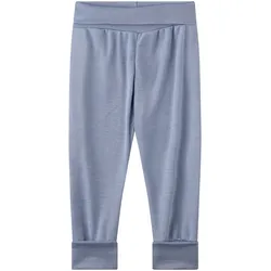 Sanetta Hose Wolle/Seide, blau, 80