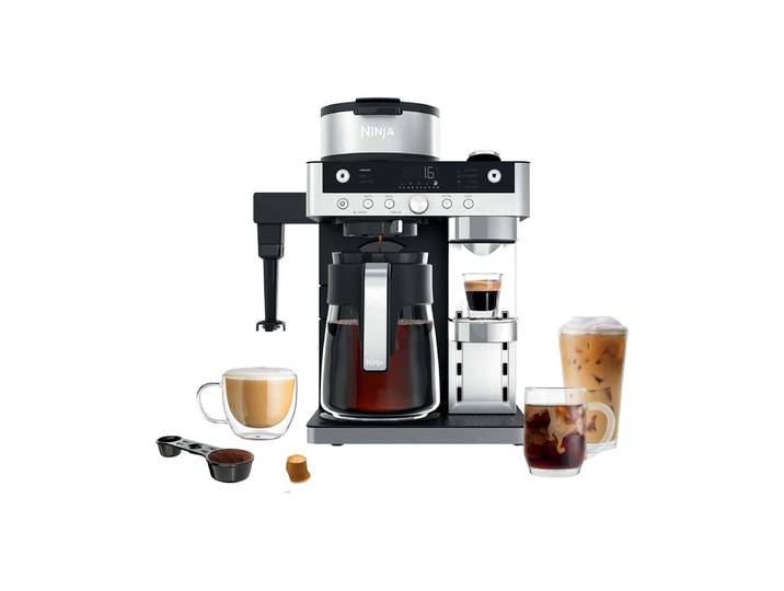Ninja CFN803CH Prestige DualBrew Filter- & Kapselkaffeemaschine