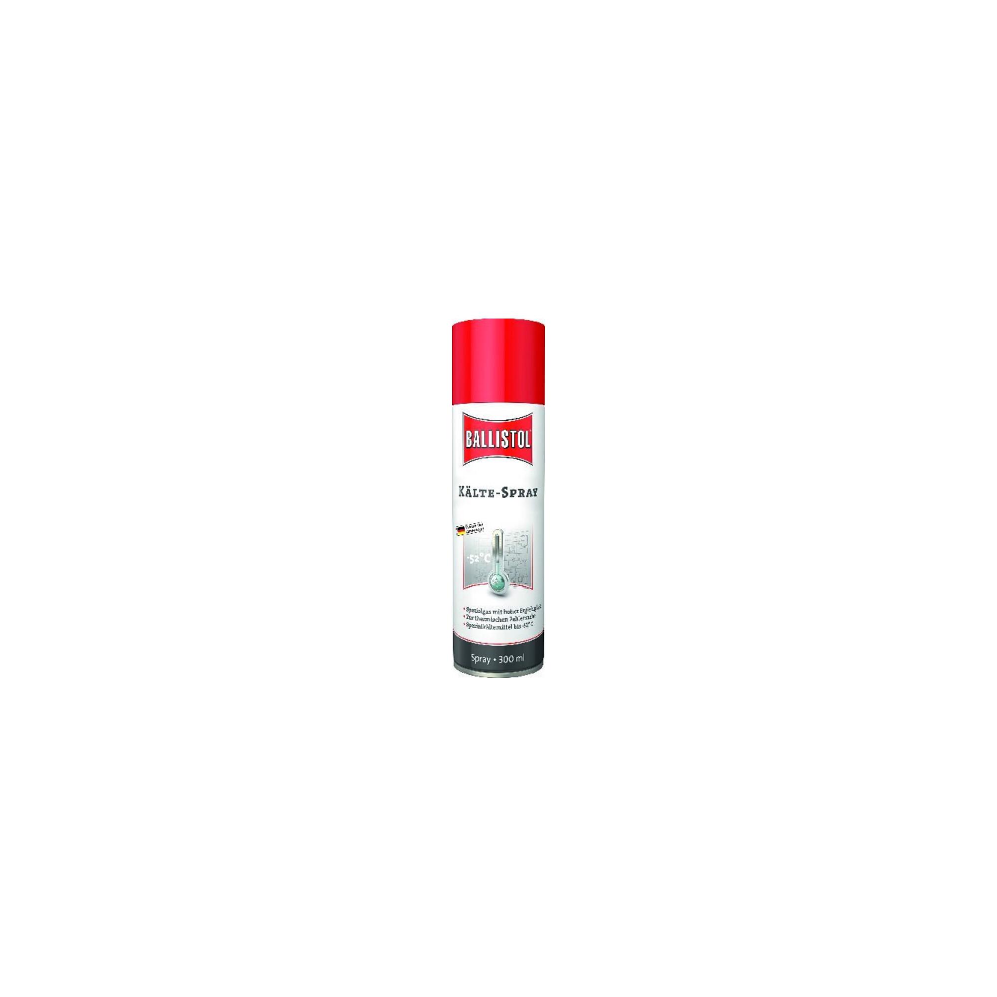 Ballistol Kältespray 300ml Spraydose zum Kühlen von elektronischen Bauteilen bis zu -52°C, 25293)