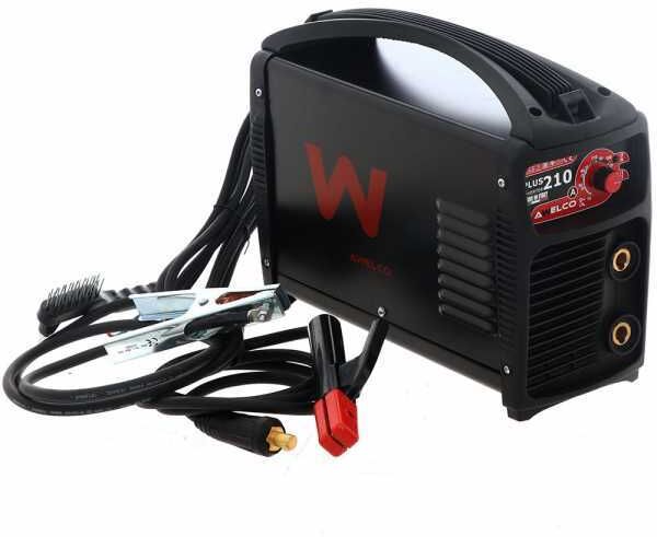 Elektrode Inverter Schweißgerät mit Gleichstrom MMA Awelco Plus 210 - 200A - 230V