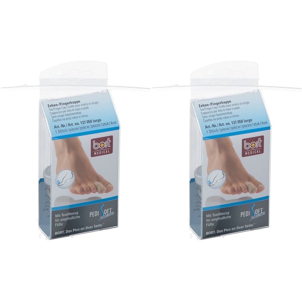 Bort PediSoft TexLine Zeh.Fingerkappe large 2x 2x1 St