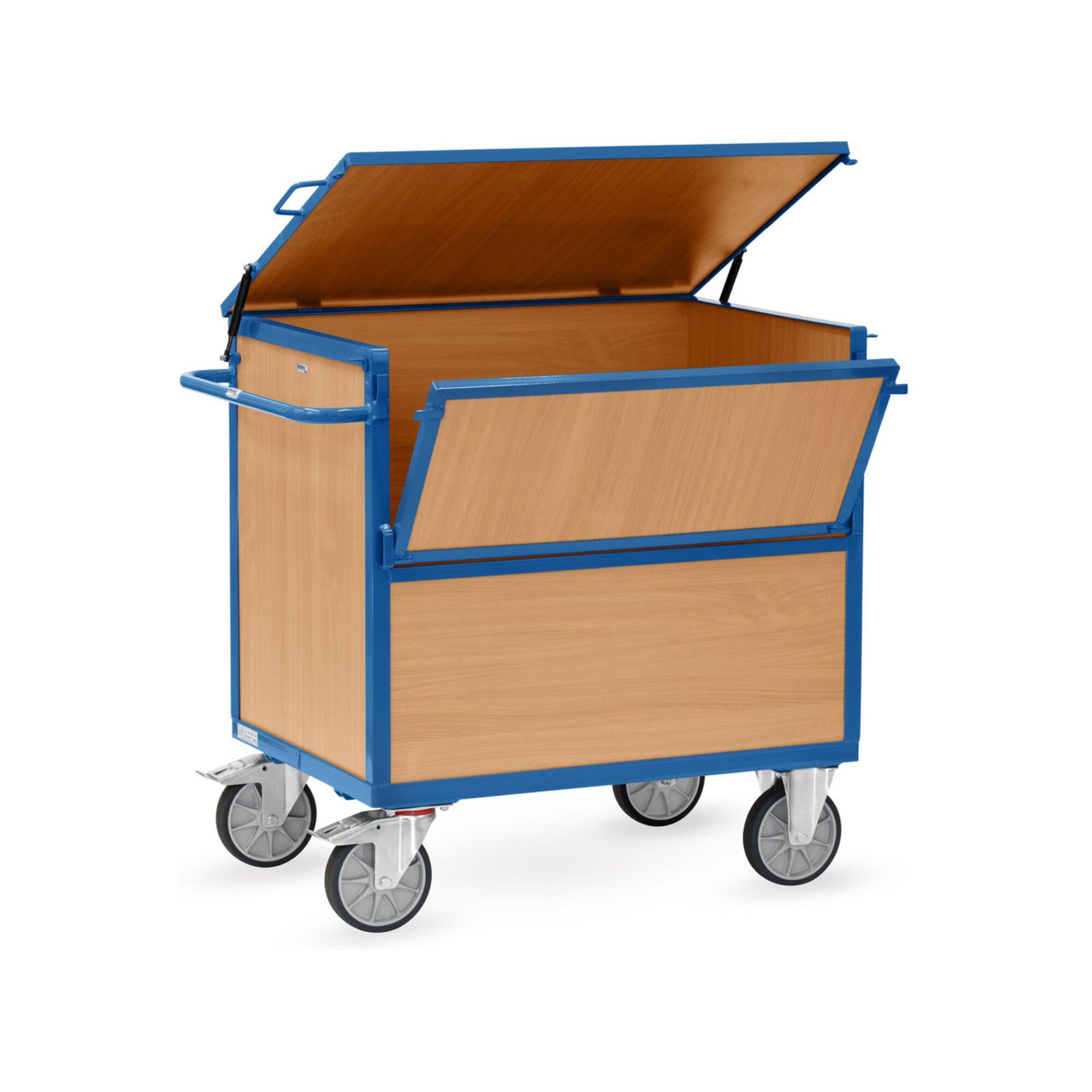 fetra Holzkastenwagen 2852 - Tragkraft 600kg TPE-Reifen)