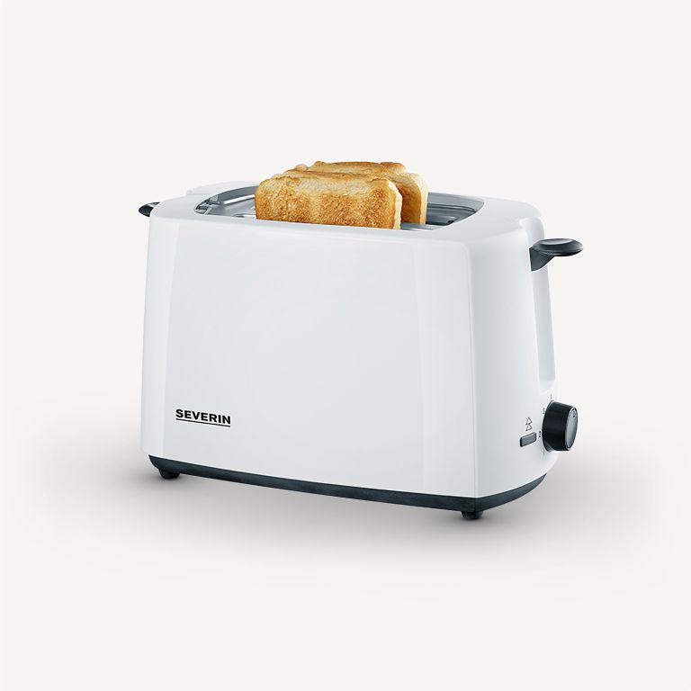 Severin AT 2286 Automatik Toaster weiß