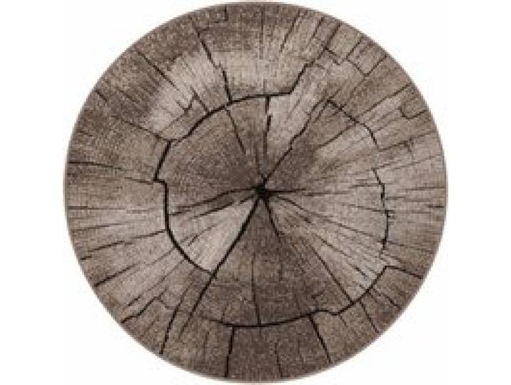 Tapis Rodessa beige 80 cm rond