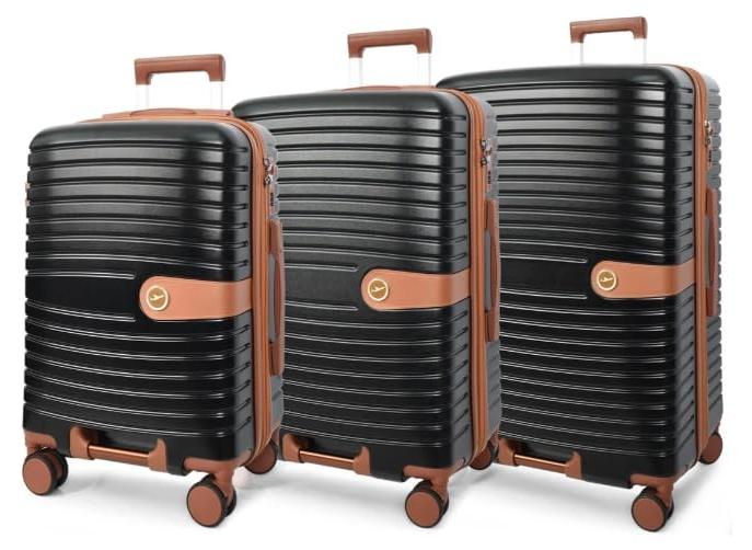 Leichter Hartschalen-Reisekoffer mit 4 Rollen