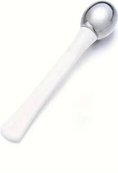 Uplifted Finds Eye Roller Massage Stick Face Cream Applicator Cosmetic Spatula Gold Alloy Skin Care Tool white