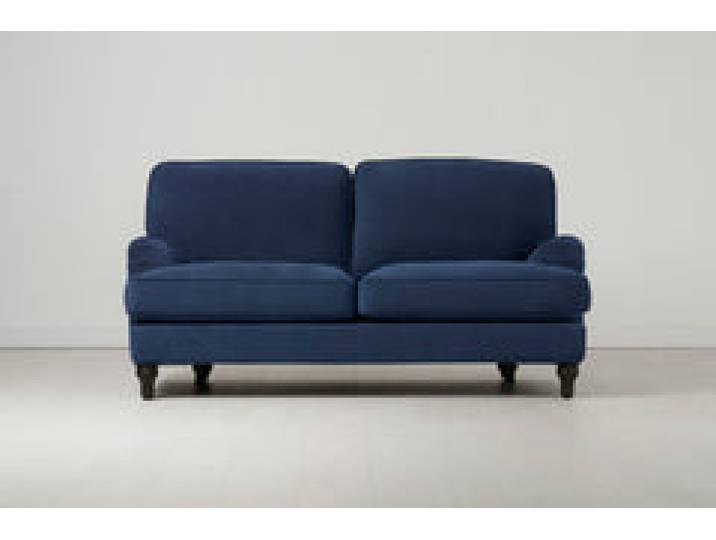 Model 15 2 Seater Sofa, Blaugrün