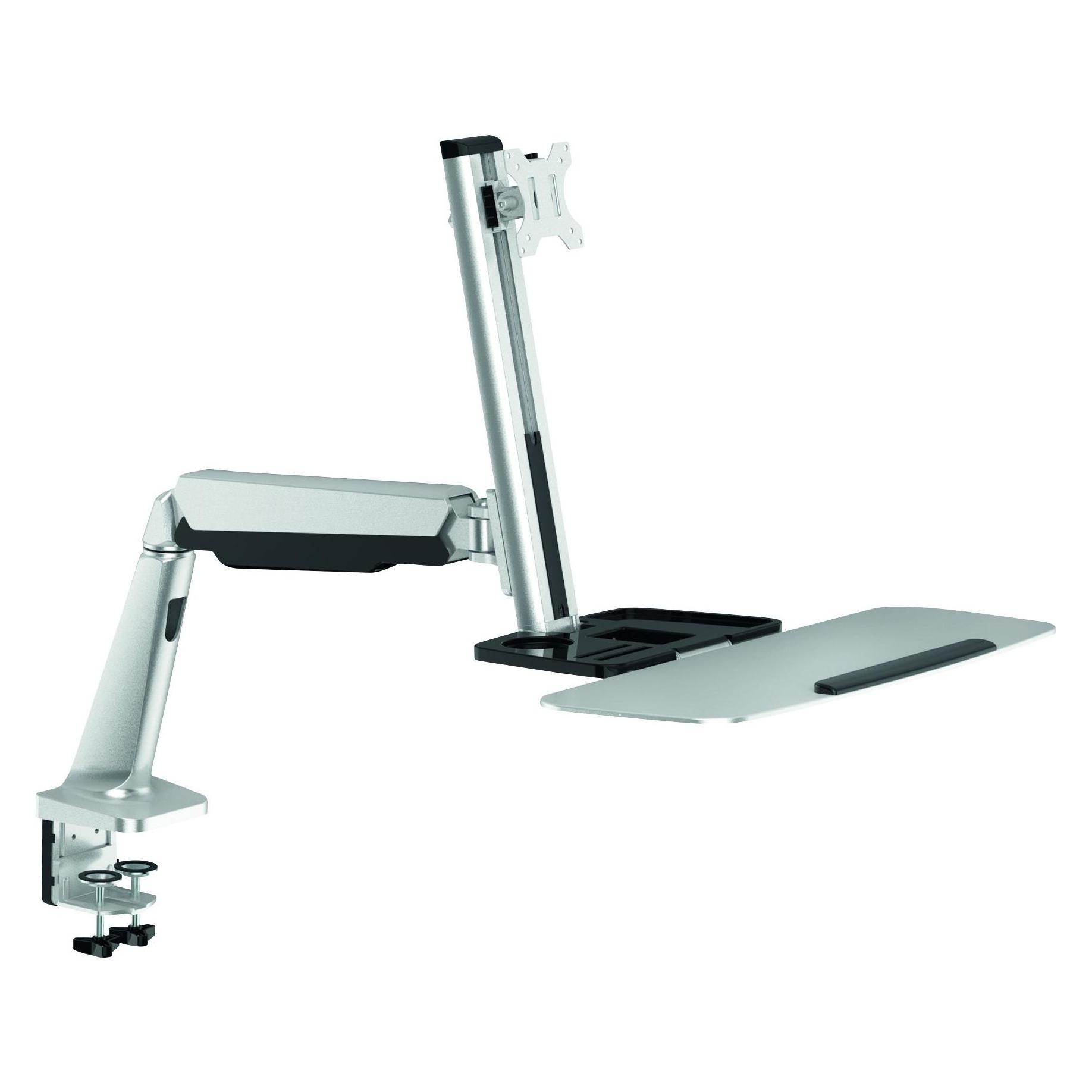 LogiLink 1332 Sitz/Steharbeitsplatz MonitorSchreibtischhalterung (Tisch, 32", 8 kg) (BP0040)