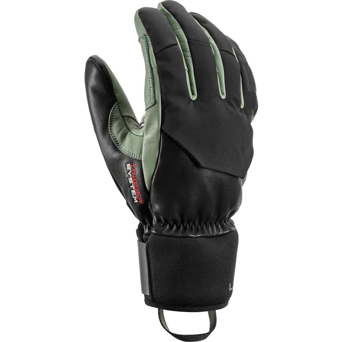 LEKI Hevon 3D black-dusty green (2) 10.5 654839302105