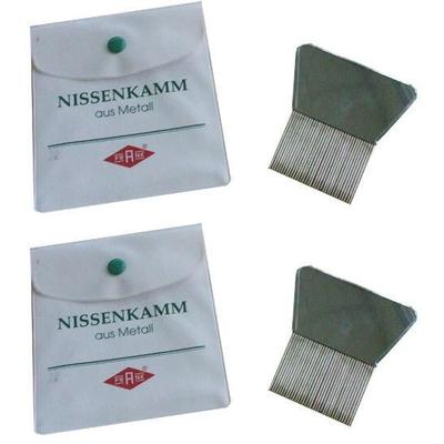 Nissenkamm Metall BF 2x 2x1 St