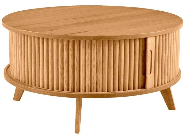 Waldwelt Couchtisch LINDA, eiche, Teilmassiv