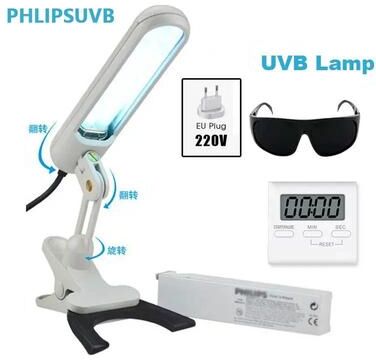 Uplift Treasures 311nm UVB Light Therapy Lamp With Protective Goggles 220v Eu Plug