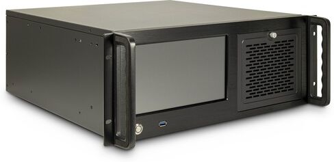 Inter-Tech 4U-4460 TFT Supporto Nero (88887317)