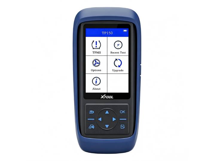 XTOOL TP150 TPMS-programmeerapparaat, universeel TPMS-apparaat voor herleren, resetten en activeren (315/433 MHz), bandensensorprogrammer alleen voor XTOOL TS100, diagnosetool voor TPMS