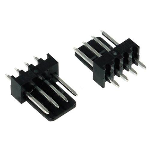Phobya Fan Power Connector 4Pin PWM Stecker, 2 Stück (82352)