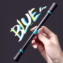 Uplift Picks Professional Weighted Spinning Pen Finger Spinning Toy For Beginners blue