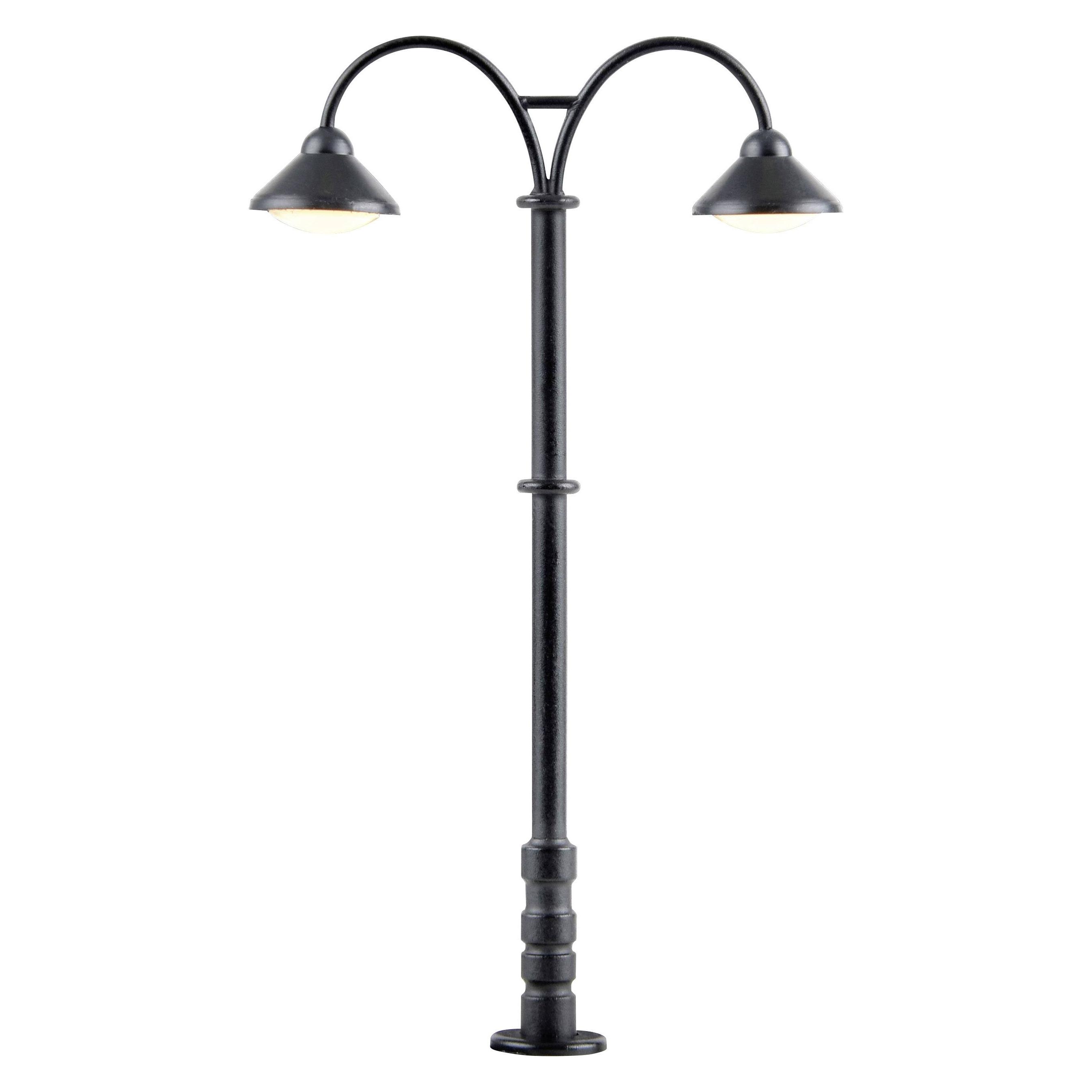 Viessmann H0 Bahnsteigleuchte doppelt Fe (6109)