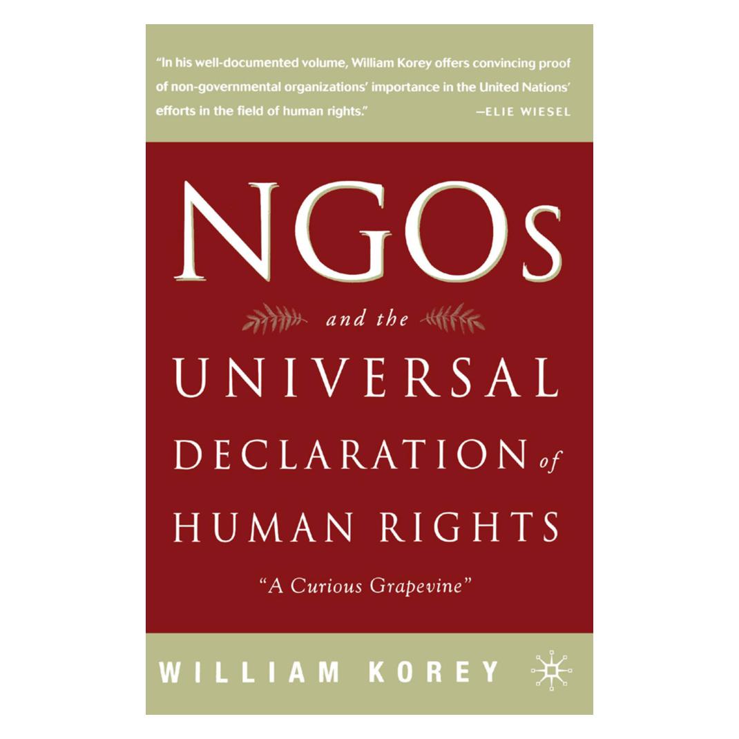 Springer NGO's and the Universal Declaration of Human Rights (Englisch, Softcover, W. Korey) (55615356)