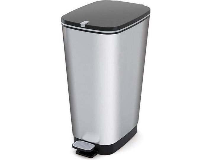 Kis Chic Bin - Prullenbak - 30 Liter Inhoud - Geurvrij Ontwerp - Steel