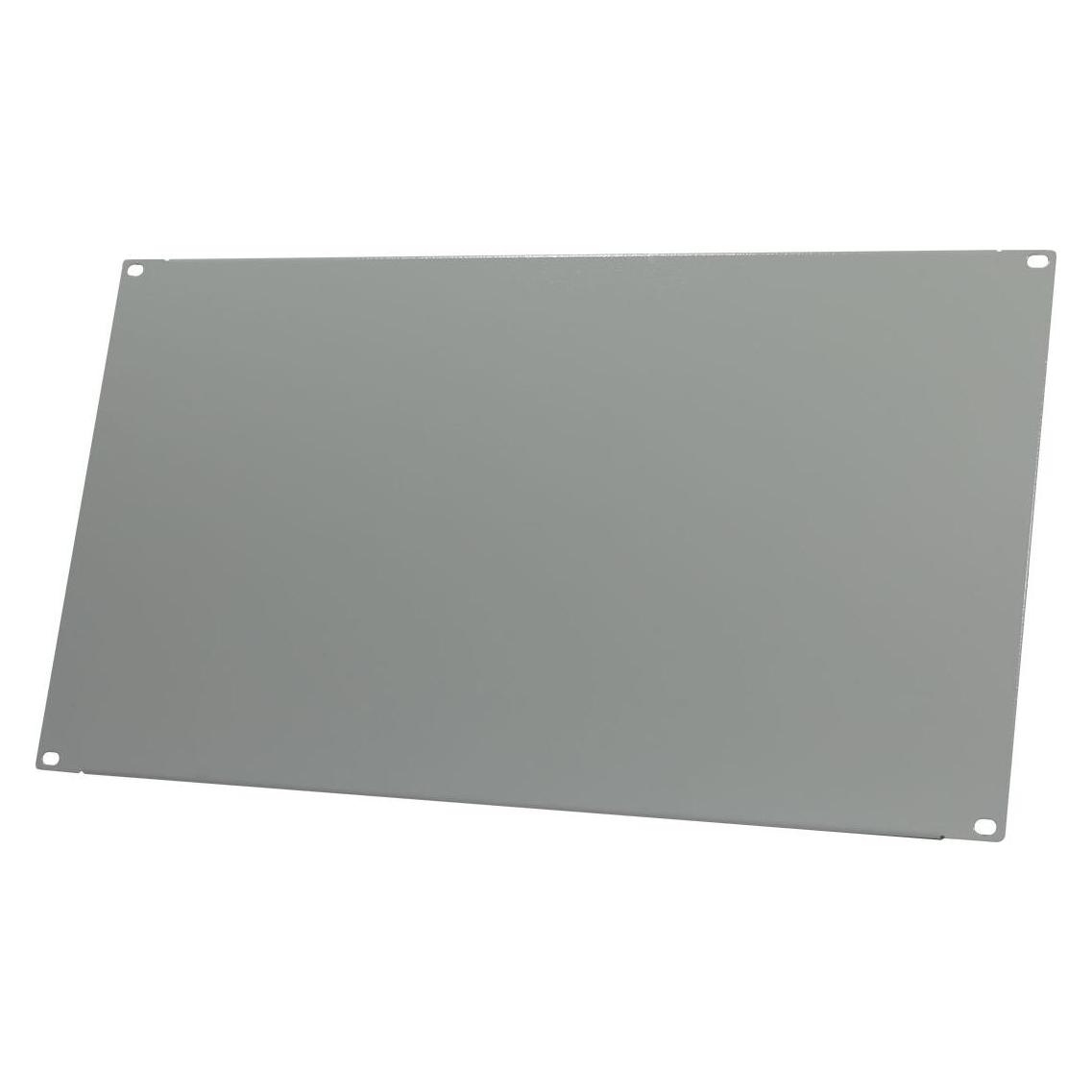 Allnet 19"zbh. Blindplatte, 6HE, Lichtgrau (ALL-S0002253)